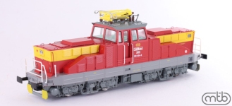 MTB Model CSD S458.0004 - H0 - Diesellok S 458.0005, ČSD, Ep. IV